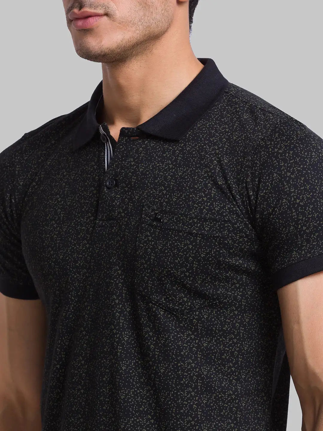 Men Regular Fit Brown Polo
