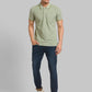 Men Regular Fit Yellow T-Shirt & Polo