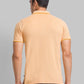 Men Regular Fit Blue T-Shirt & Polo