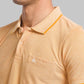 Men Regular Fit Blue T-Shirt & Polo