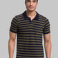 Men Regular Fit Blue Polo