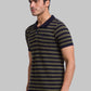Men Regular Fit Blue Polo
