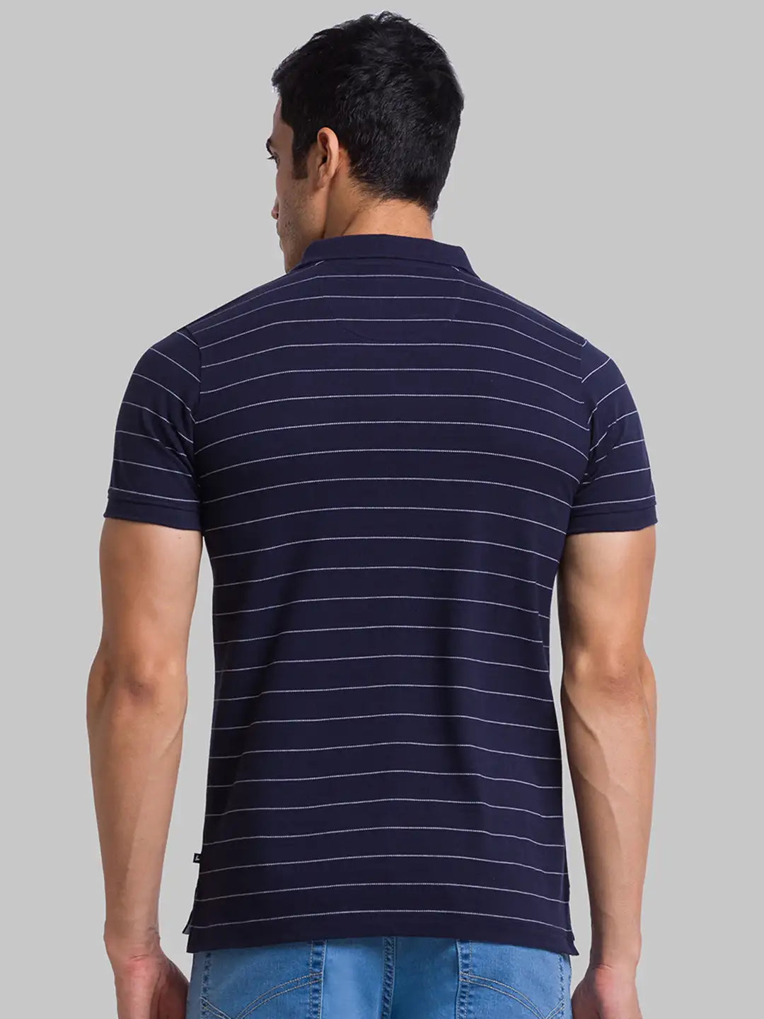 Men Regular Fit Orange Polo