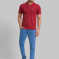 Men Regular Fit Green Polo