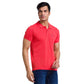 Men Slim Fit Dark Grey Polo