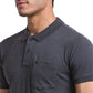 Men Slim Fit Black Polo
