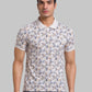 Men Regular Fit Green T-Shirt