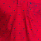 Parx Men Blue Yarn Dyed Regular Fit Cotton T-Shirt