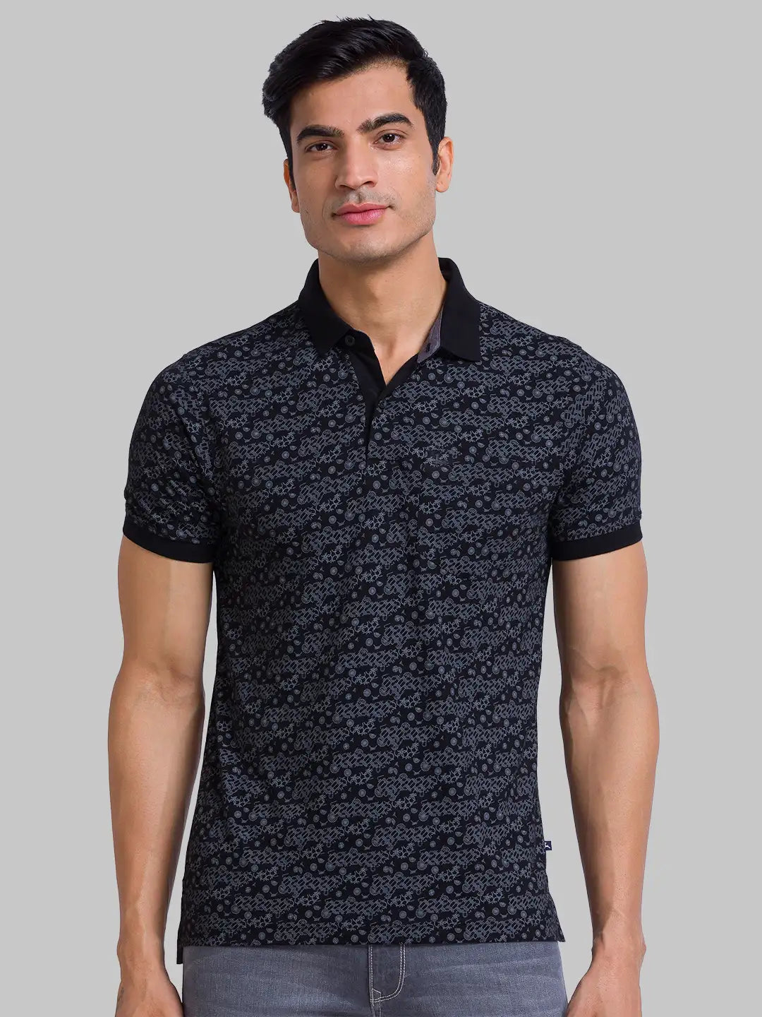 Men Regular Fit White Polo