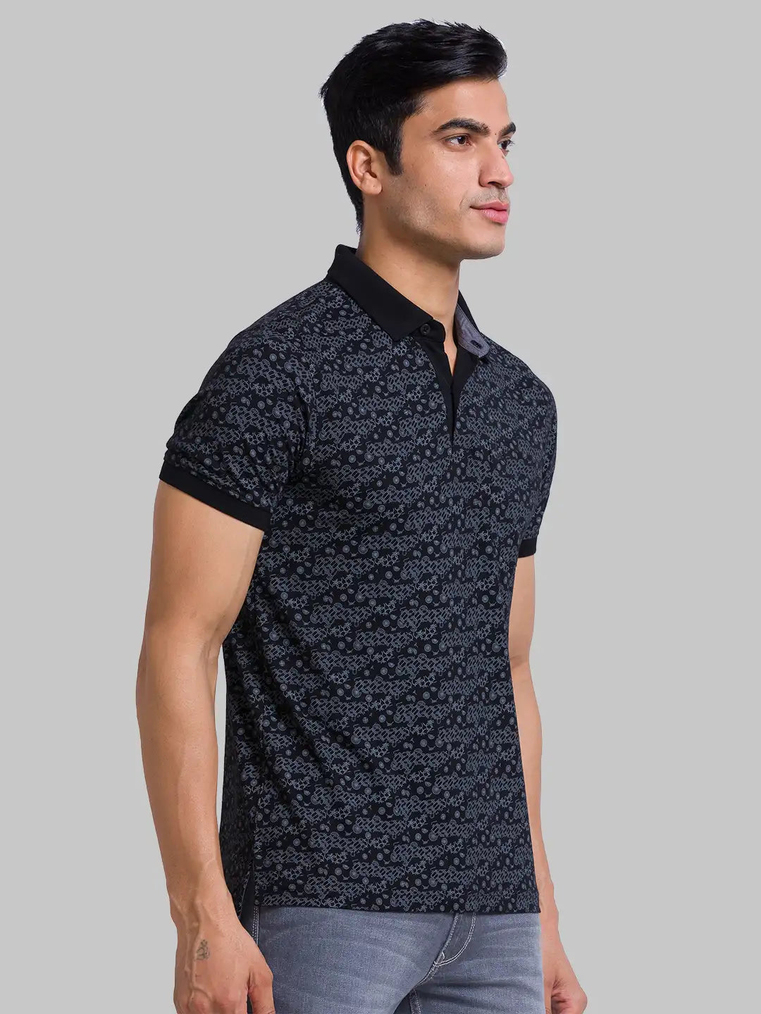 Men Regular Fit White Polo