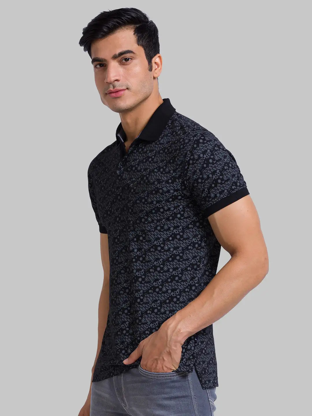 Men Regular Fit White Polo