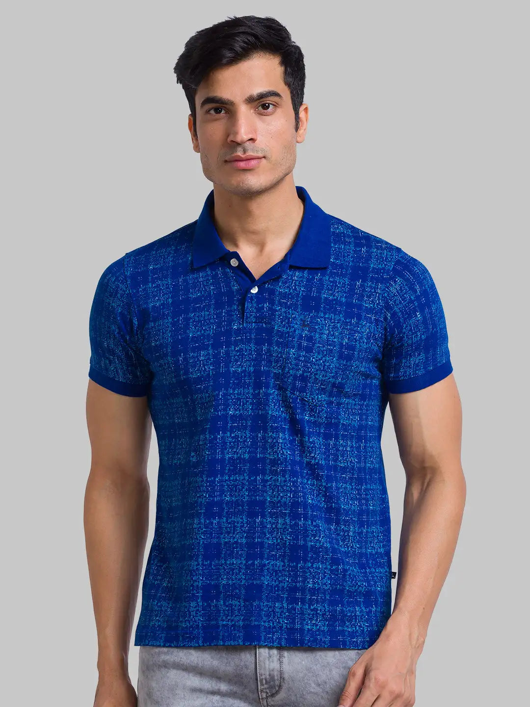 Men Regular Fit White Polo