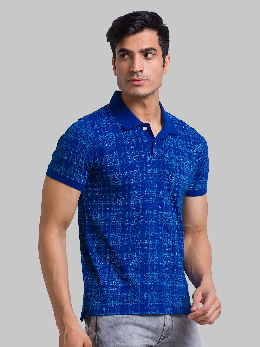 Men Regular Fit White Polo