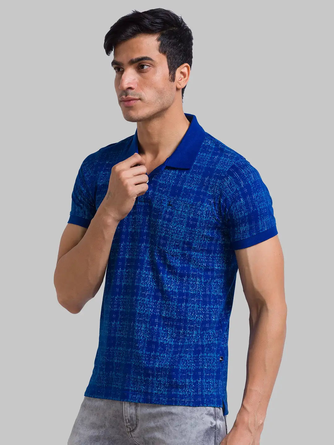 Men Regular Fit White Polo