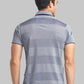 Parx Men White Printed Slim Fit Cotton Full Sleeve Cut Away Collar Shirt