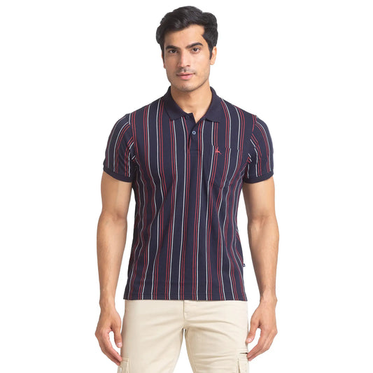 Men Regular Fit White Polo