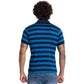 Men Regular Fit Blue Polo