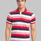 Men Regular Fit Blue T-Shirt