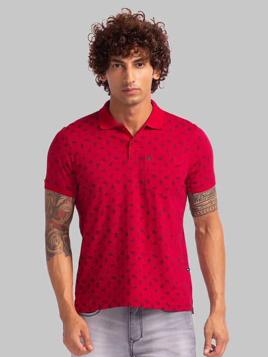 Men Regular Fit Black T Shirt