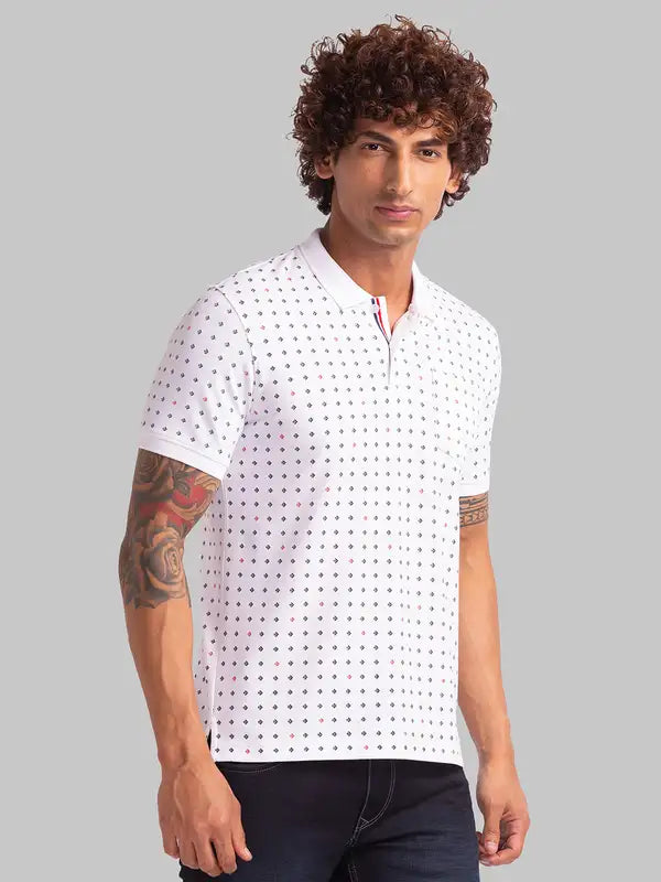 Men Regular Fit Grey T-Shirt