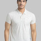 Men Regular Fit Blue T-Shirt