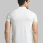 Men Regular Fit Blue T-Shirt