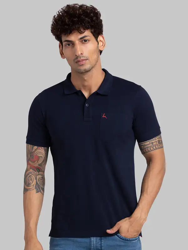 Men Regular Fit Grey T-Shirt