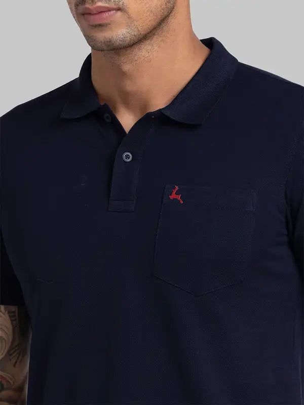 Men Regular Fit Grey T-Shirt