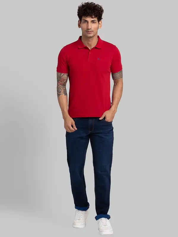 Men Regular Fit White T-Shirt