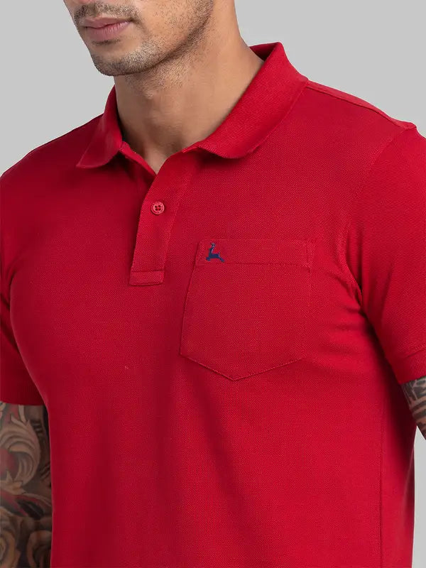 Men Regular Fit White T-Shirt