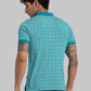 Men Red Regular Fit Print Cotton T-Shirt