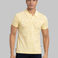 Men Regular Fit Green T-Shirt