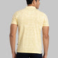 Men Regular Fit Green T-Shirt