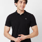 Parx Regular Fit Solid Dark Maroon T-Shirt