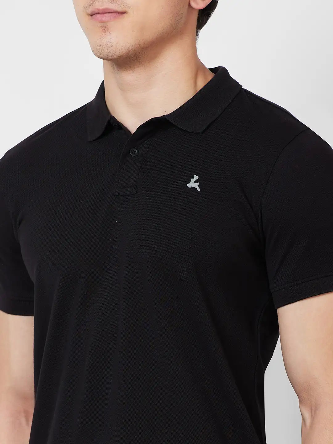 Parx Regular Fit Solid Dark Maroon T-Shirt