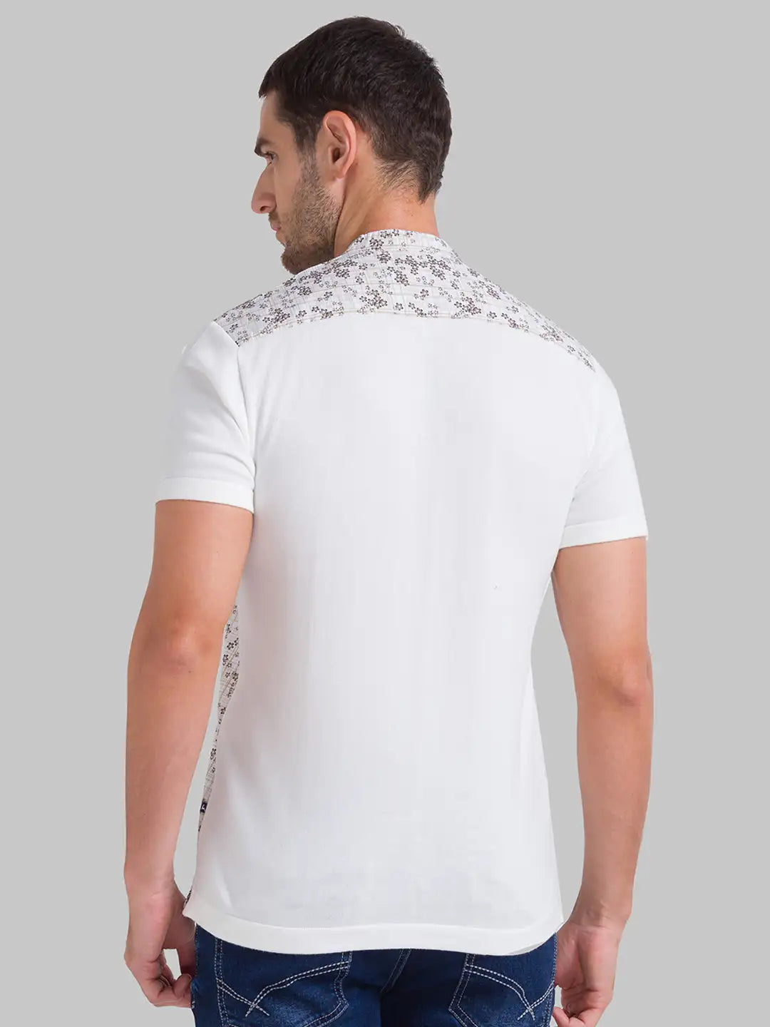 Men Regular Fit Fawn T-Shirt