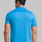 Men Regular Fit Blue T-Shirt