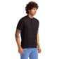 Men Regular Fit Blue T-Shirts
