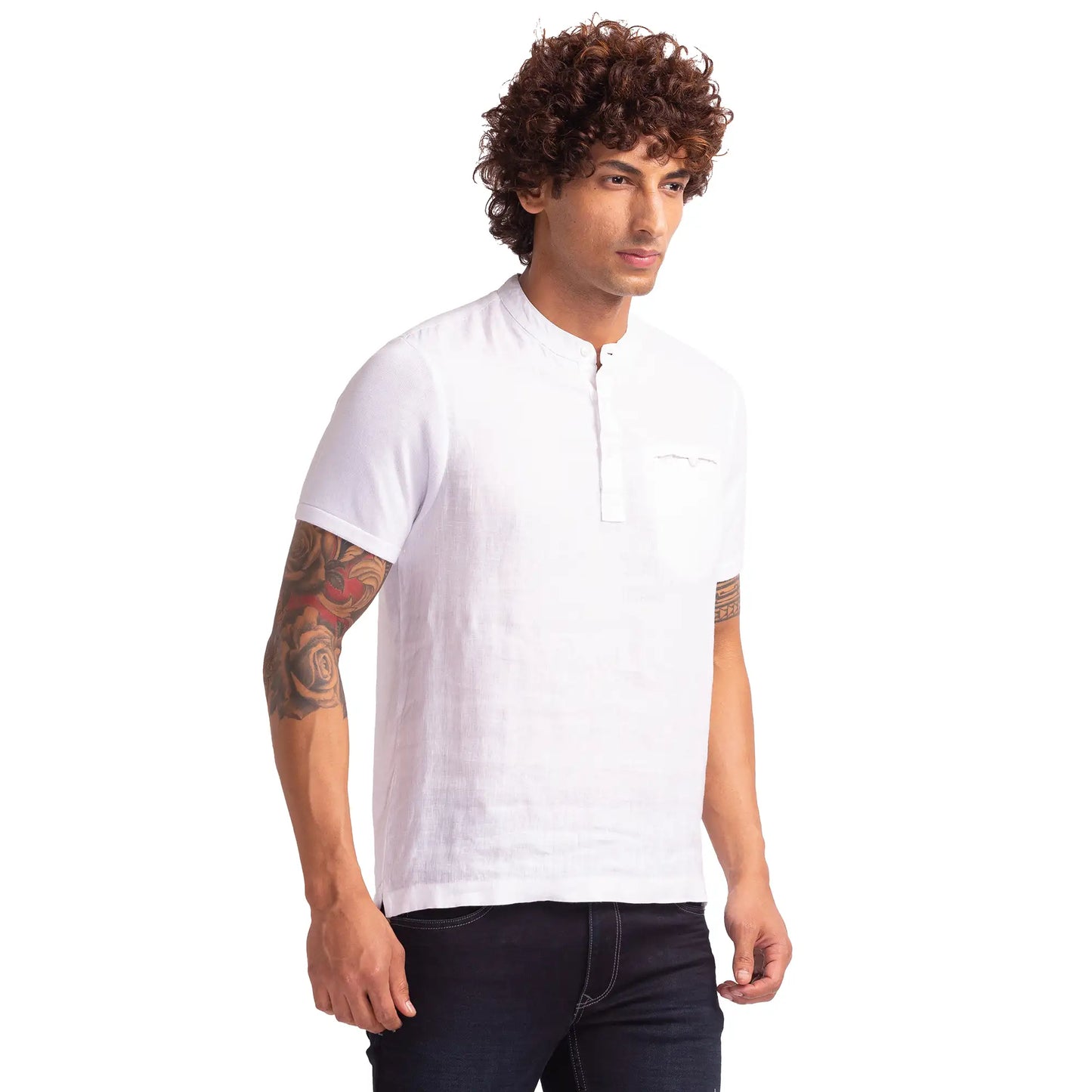 Men Regular Fit Red T-Shirts