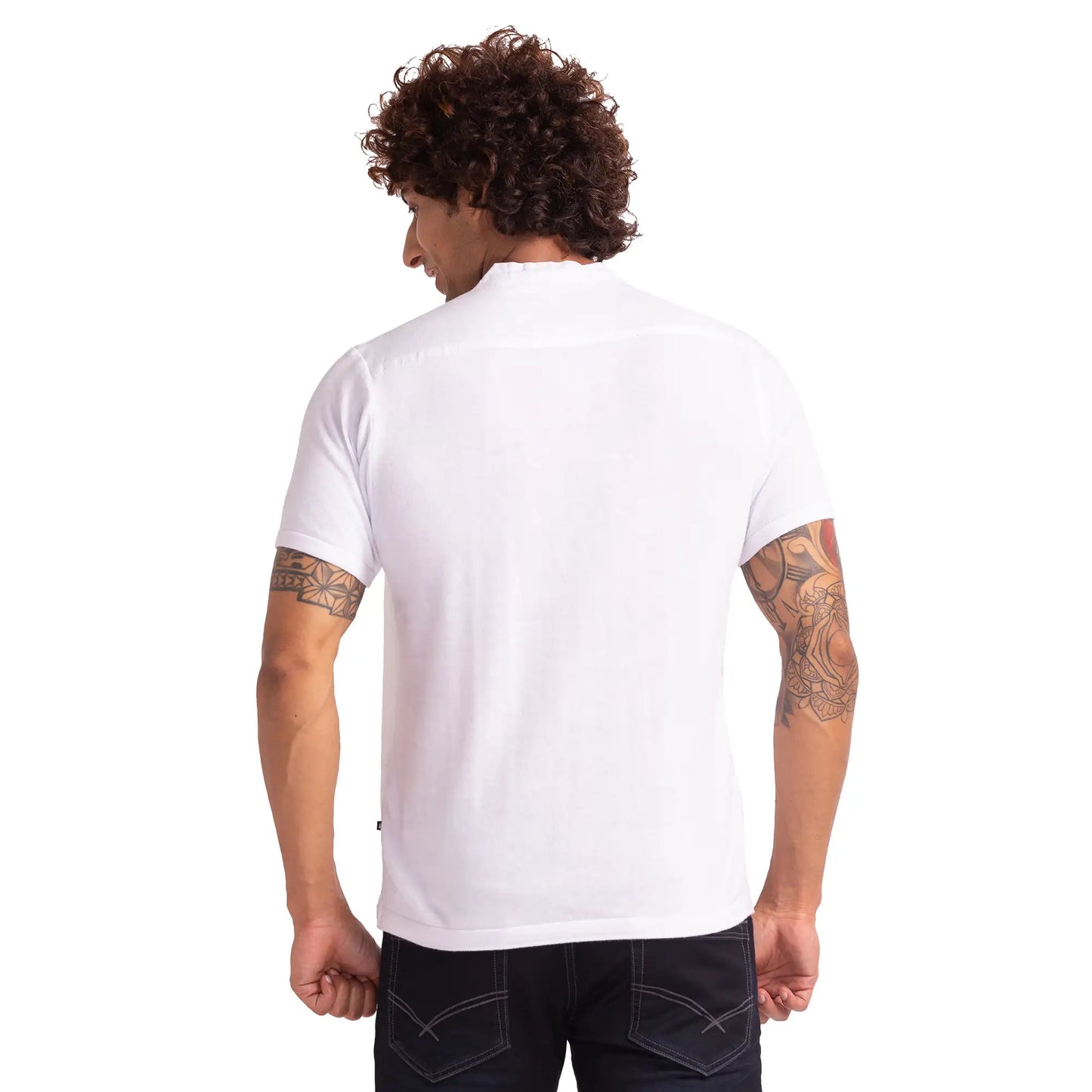 Men Regular Fit Red T-Shirts