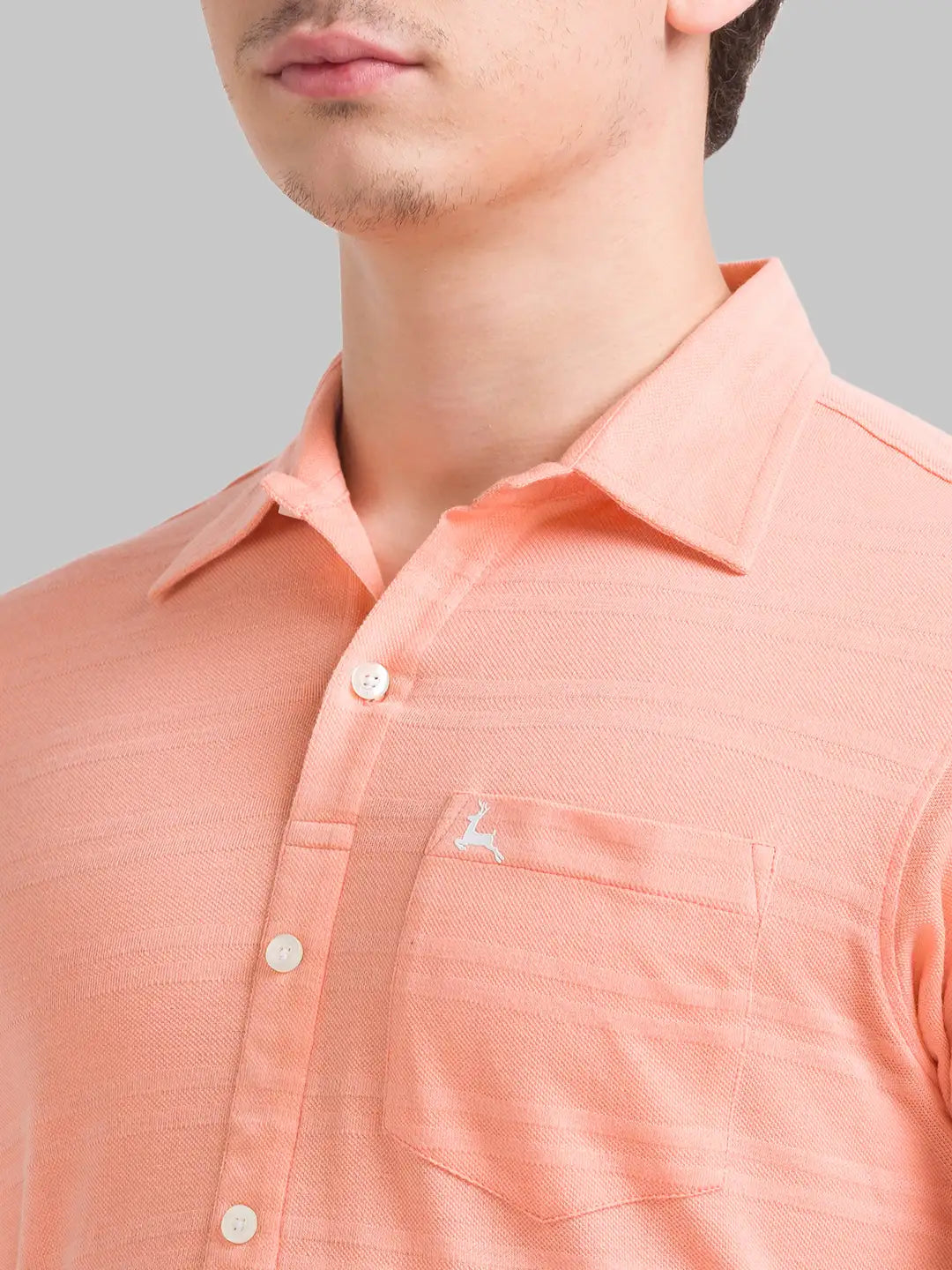 Men Regular Fit Light Yellow Polo