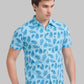 Men Regular Fit Light Green Polo