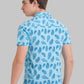 Men Regular Fit Light Green Polo
