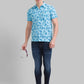 Men Regular Fit Light Green Polo