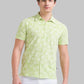 Men Slim Fit Light Fawn Shirt