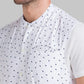 Men Tailored Fit Grey Chinos