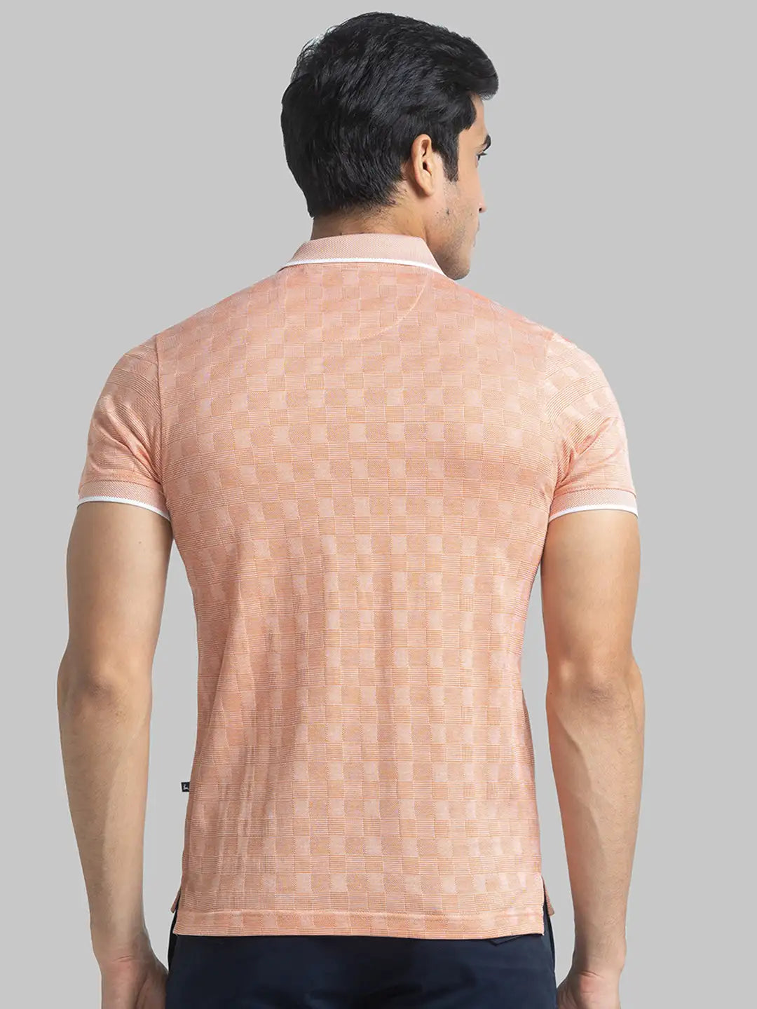 Parx Men White Solid Slim Fit Cotton Full Sleeve Mandrine Collar Shirt