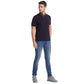 Men Slim Fit Medium Orange T-Shirt