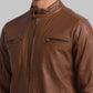 Men Regular Fit Black Jacket