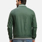 Parx Men Blue Solid Polyester Full Sleeve Jacket